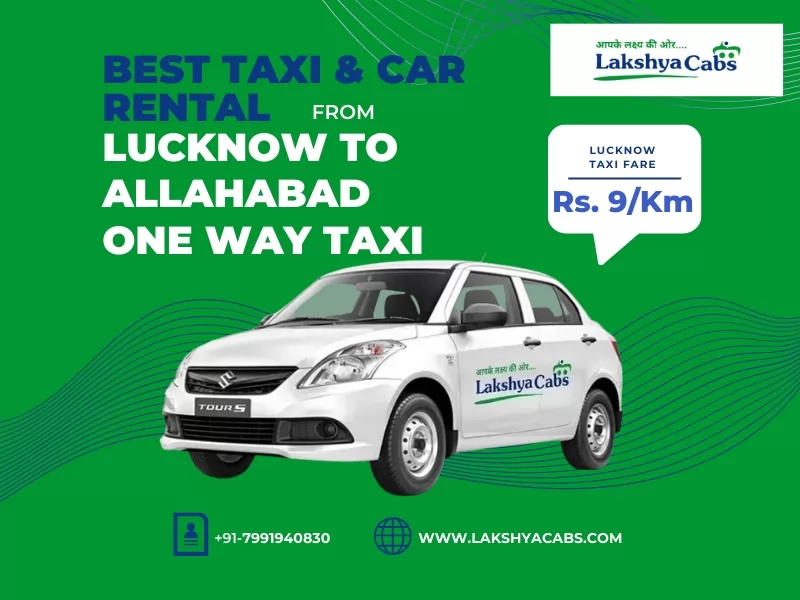 Lucknow to Allahabad One Way Taxi Service