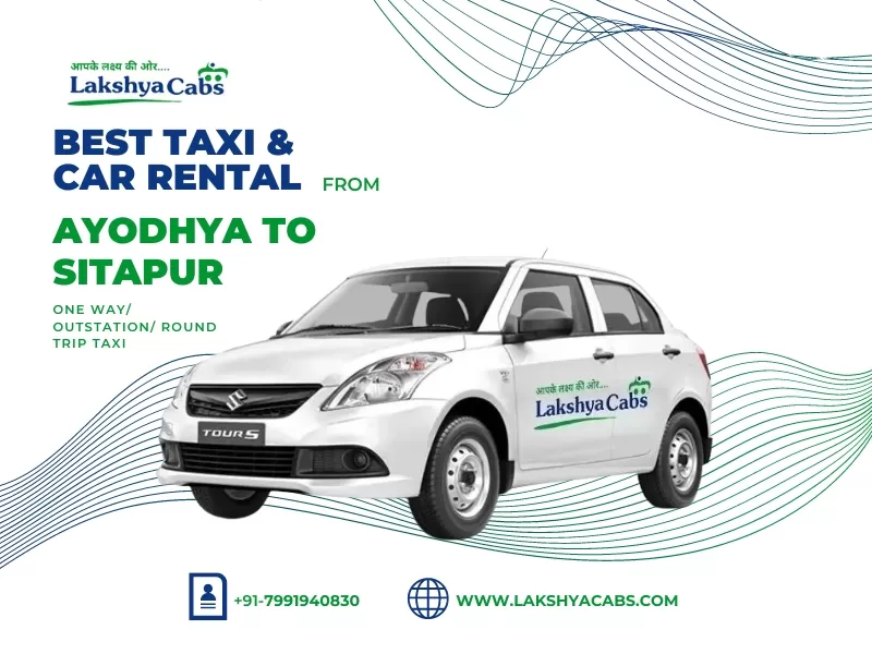 Ayodhya to Sitapur taxi service