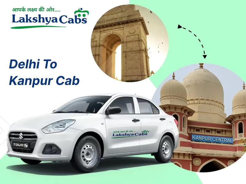 Delhi to Kanpur cab
